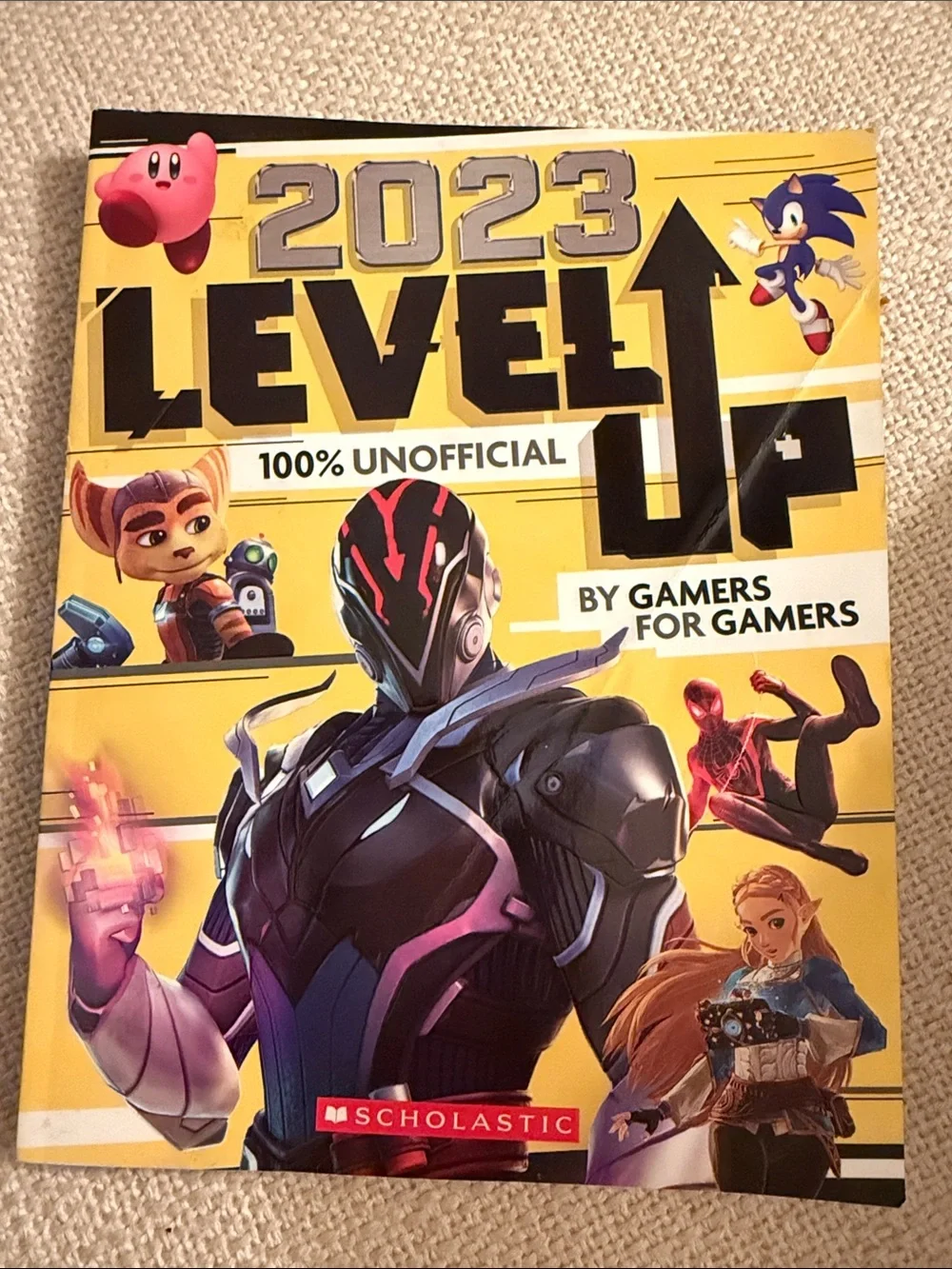 Scholastic Level Up 2023 Video Game Guide — for gamers